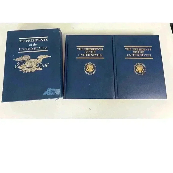 The Presidents of the United States 1976 Commemorative Set Hardback Book 1 and 2 - Picture 1 of 13